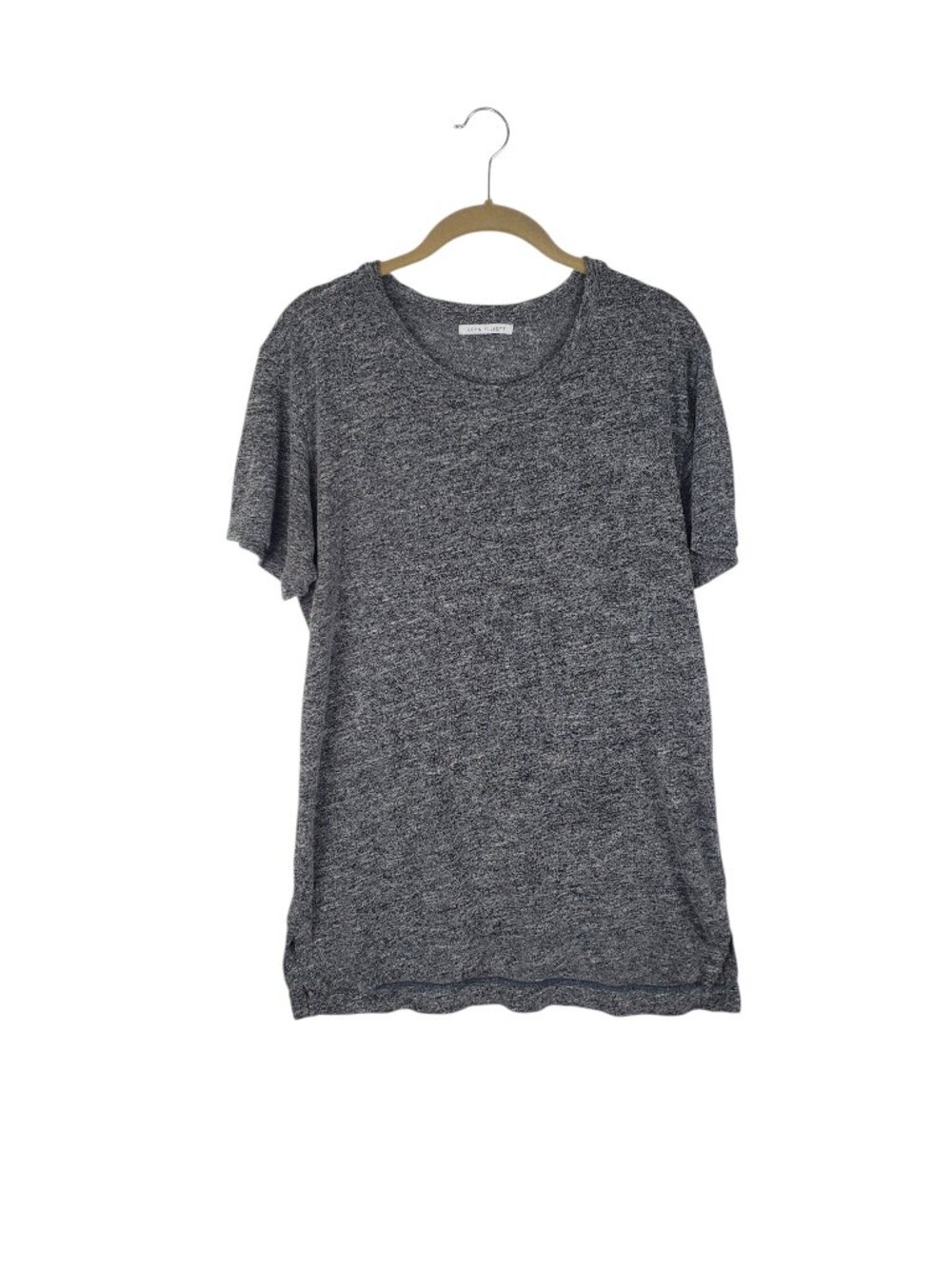 John Elliott Mercer Tee Gray Short Sleeve Relaxed Soft Knit Mens 3/US Large